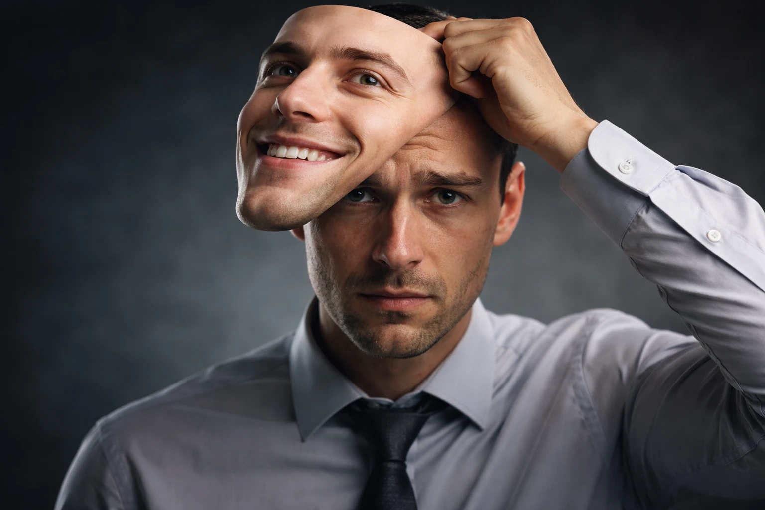 i cover what's real hide what is true